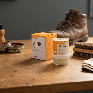 Pâte imperméabilisante pour cuir Cololite Mink Oil - Protège et restaure les bottes et chaussures en cuir, adoucit et restaure les chaussures en toutes saisons - Product Image 2