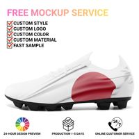 Chaussures de football en gros pour équipes OEM ODM Impression à la demande Logo personnalisé Nom personnalisé Crampons d'entraînement SC02-26025043-4