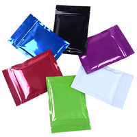 Recyclable Givré Couleur Gravure Imprimé PET & PE En Plastique Sac À Fermeture Éclair Stand up Pouch pour Scellé Bijoux Alimentaire Emballage