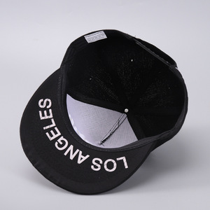 Casquette de baseball 6 panneaux en polyester 100 % <span class=keywords><strong>DOPE</strong></span>, best-seller transfrontalier, design élégant à visière plate, lettres brodées, style hip-hop/urbain - Product Image 3