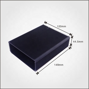 Dissipateur thermique de la série 6000 en alliage d'aluminium anodisé <span class=keywords><strong>noir</strong></span> 15-21 jours - Product Image 3