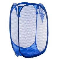 Panier à linge pliable en maille respirante multicolore pour la maison – Idéal pour le rangement et le lavage des vêtements – Offre spéciale