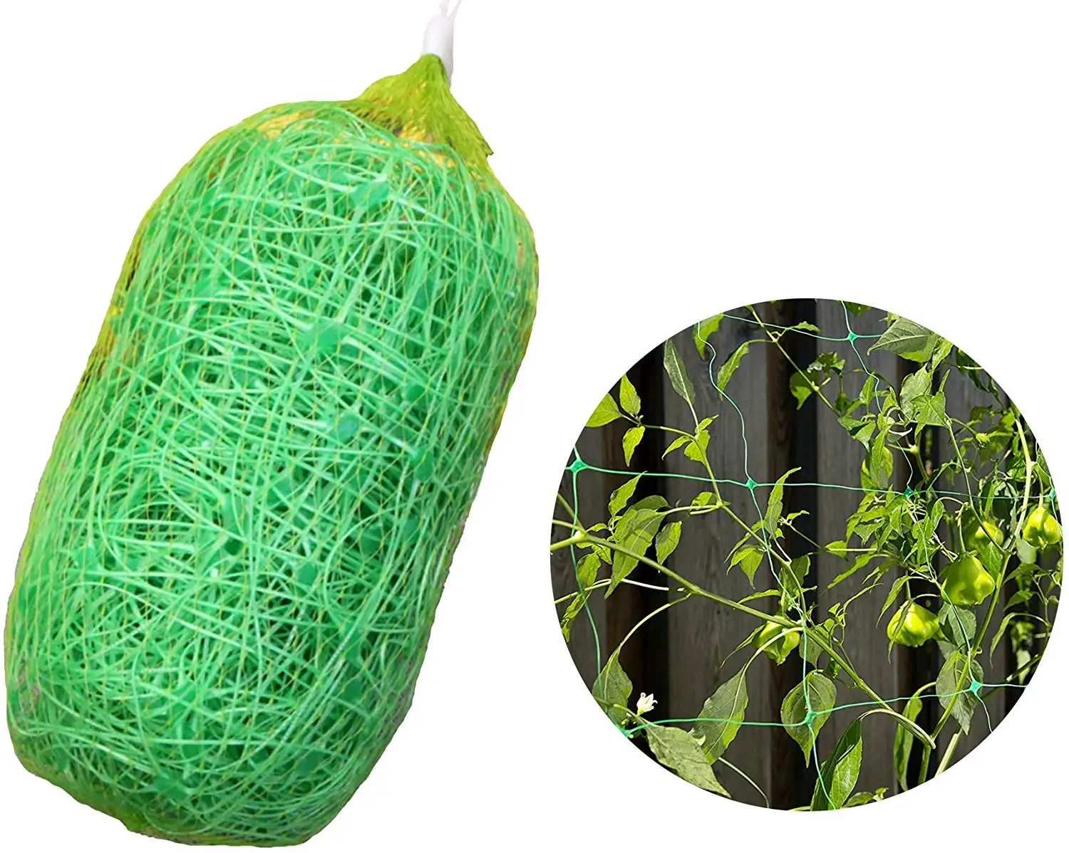 Clou en fil plastique pp de 2 m, treillis pour support de plante grimpante, en polypropylène plastique pour support de plante grimpante