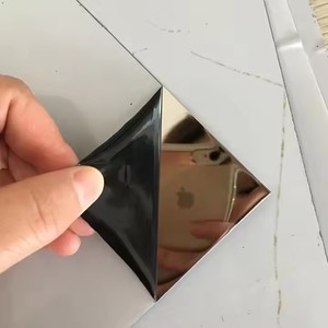 Bán buôn SUS304 gương titan vàng tráng thép không gỉ tấm 8k hợp kim titan để trang trí - Product Image 2