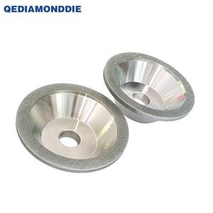 Muela abrasiva de diamante electrochapada de borde redondo de alta calidad, muela abrasiva CBN de diamante electrochapada - Product Image 5