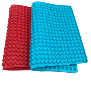 Mini Vòng <span class=keywords><strong>Silicone</strong></span> Khuôn Chó Xử Lý Pan Cho Bánh Quy Baking Khuôn Nhỏ Dot Bánh Trang Trí Khuôn - Product Image 6