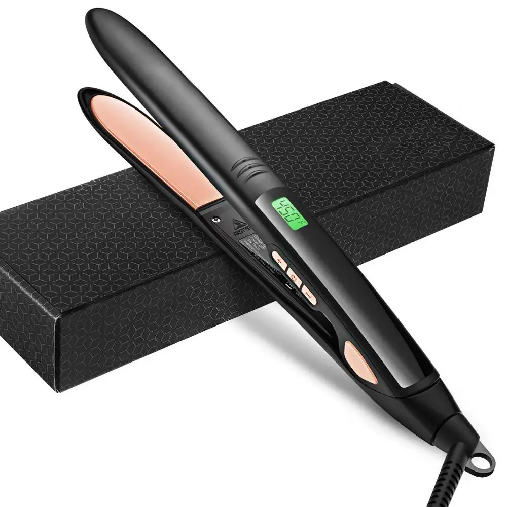 Wholesale Jadeempress Professional Custom Logo 450 degrees Ceramic Coating Hair Straightener Flat Iron