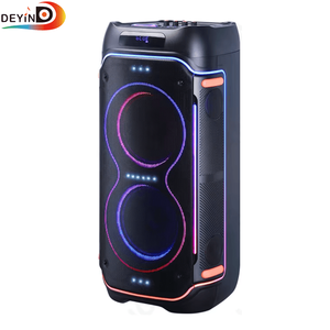 Altoparlante <span class=keywords><strong>Bluetooth</strong></span> Portatile RGB con Subwoofer Doppio da 8 Pollici per Feste all'Aperto, Palco e Karaoke Wireless - Product Image 2