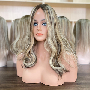 Topper Judío de Cabello Humano 7x7 con Base de Seda y Trama Completa para Mujer, Cabello Virgen Europeo 12A - Product Image 4