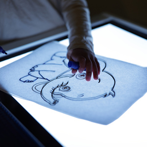 Tablette de traçage pour architectes, format A4, <span class=keywords><strong>planche</strong></span> lumineuse LED, 4 niveaux de gradation - Product Image 2