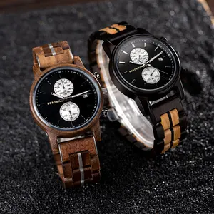 High quality Fast Delivery Classic Wholesale Handmade Japan Original Movement Vintage custom logo oem Oem wood watch