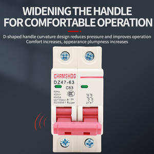 CHRMSHDGswitch <span class=keywords><strong>Disjoncteur</strong></span> AC DZ47-63 Interrupteur principal DC <span class=keywords><strong>Disjoncteur</strong></span> MCCB <span class=keywords><strong>230V</strong></span> <span class=keywords><strong>400V</strong></span> LANGTONG ELECTRIC - Product Image 2