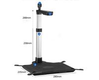 Escáner de Libros A3 de Gran Formato, Cámara de Documentos con Doble Interfaz USB de 10MP+2MP, Rotación de 360 Grados, Velocidad de Escaneo de 1 Segundo, PDF Stock