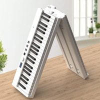 Portable 88-key Smart Folding Piano Electronic Organ Electronic Piano Professional Keyboard Instrument for Home Use