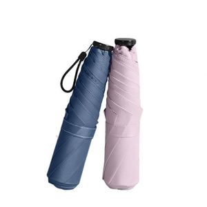 Parapluie capsule ultra-léger en fibre 6K de 19 pouces Custom-H, noir, avec contrôle manuel, achat en gros - Product Image 1