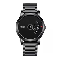 Montre Homme à Quartz LANGLISHI 606 Pas Chère Chine, Nouvelle Arrivée, Bracelet en Acier Inoxydable, Étanche, Date, Design Unique et Simple, Style Décontracté