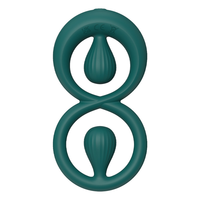 Anneau vibrant en silicone pour hommes, avec télécommande sans fil, pour retarder l'éjaculation, stimulateur de prostate, plug anal masculin, anneau de massage vibrant pour hommes