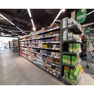 Personalizzazione di Fantasia Negozio di Visualizzazione Cremagliera per la Vendita Al Dettaglio On-Line Shopping/scaffale Rack di Prezzi di Fabbrica di Guangzhou Display del Supermercato Scaffali - Product Image 1