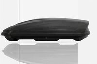 Boîte de toit et porte-bagages de voiture Yingji Factory Direct ABS à double ouverture latérale - Grande capacité 500-900L pour le rangement universel de bagages de voyage