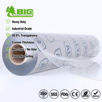 Lámina de PVC Transparente y Resistente de 2mm, Súper Clara, en Rollo, para Manteles