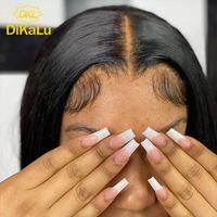 10a Cheveux vierges brésiliens Remy, cuticules alignées, Frontal HD 13x4/13x6, Lisse/Lace Frontal avec option Body Wave