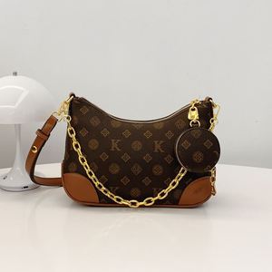 2025 New Style PU Material Crossbody Bag, Suitable for Women. Equipped with a <b>Chain</b>. Can Be Carried by Hand.1055 - Product Image 3