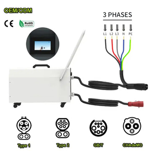 Portable Ultra Fast EV Charging Station All in one Mobile Power Station Electrical <b>Car</b> Charger Charging Pile for EV <b>Car</b> - Product Image 6