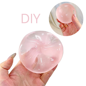 ของเล่นบีบคลายเครียด TPR ทำเอง ของเล่นบีบมือรูปทรงลูกบอลสำหรับเด็ก - Product Image 1