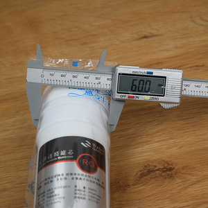 Cartucho de filtro de membrana de ósmosis inversa de 60,0 Mm para purificadores de agua, accesorio universal de alta eficiencia - Product Image 1