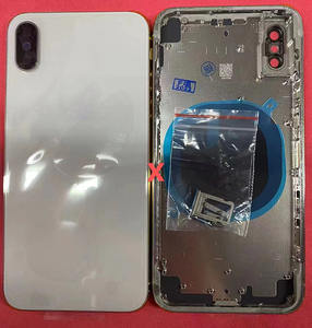 เคสโทรศัพท์มือถือกระจกด้านหลังของแท้สำหรับ <span class=keywords><strong>iPhone</strong></span> <span class=keywords><strong>x</strong></span> ฝาหลัง<span class=keywords><strong>แบ</strong></span><span class=keywords><strong>ต</strong></span>เตอรี่พร้อมแถบดีไซน์ - Product Image 2