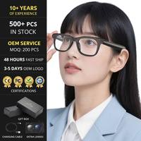 Lunettes Intelligentes IA avec Traduction en Temps Réel, Assistant IA, Caméra 1200W pour Prise de Photos et Stabilisation Vidéo, Commande Vocale, Tendance 2026