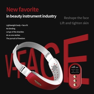 2025 Double Chin Reducer V-Line Cheek Face Lifting <b>up</b> Face Slimming Electric V-Face Vibration Slimming Shaping Massager - Product Image 5