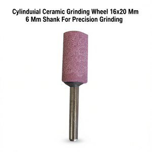 Meule cylindrique en céramique 16x20 mm, tige de 6 mm pour le meulage de précision - Product Image 2