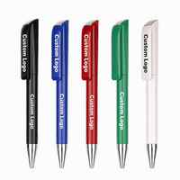 Bolígrafo Multicolor Retráctil en Oferta, Bolígrafo Promocional de Plástico con Logotipo Personalizado