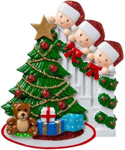 2021 <strong>Family</strong> Christmas Tree <strong>Ornament</strong> - Product Image 3