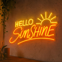 Enseigne néon murale personnalisée pour bar à domicile, café, salon, affichage de marque intérieur, lumière néon LED personnalisée