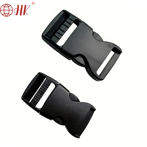 Boucles à dégagement rapide en plastique robustes, clips noirs réglables à dégagement rapide - Product Image 5