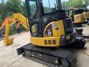 Excavatrices d'occasion à vendre, certifiées CE, excavatrices sur chenilles Komatsu d'occasion avec godet, 5 tonnes, mini Komatsu PC56 - Product Image 6
