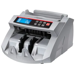 Máquina contadora de efectivo L ED Detector de dinero Máquina contadora de billetes UV/MG/IR Máquina contadora de dinero Contador de billetes