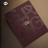 Couverture de menu en cuir PU de haute qualité, logo personnalisé, dossier de menu de restaurant, format A4