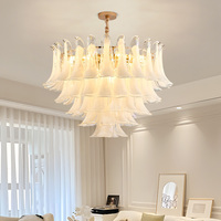 Lampu gantung kaca, hiasan gantung Modern mewah untuk rumah ruang tamu, Hotel, kamar tidur, restoran, kamar rumah