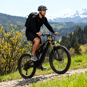 Vélo électrique Chamrider DH420, stock européen, moteur à <span class=keywords><strong>assistance</strong></span> au pédalage à moyeu arrière, batterie au lithium 48V 20Ah, certifié EN15194, <span class=keywords><strong>VTT</strong></span>, <span class=keywords><strong>VTT</strong></span> - Product Image 1