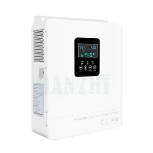 Прямая Продажа с завода 220VAC 230VAC 240VAC 100A 24VDC все в одном MPPT 50 Гц 60 Гц RS485 3,2 кВт Гибридный инвертор солнечной панели