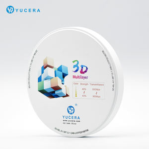 Yucera <span class=keywords><strong>China</strong></span> Gemaakt Meerlagig Zirkonia Materiaal Voor Tandheelkundige Implantaten En Protheses Snel Zirkonia - Product Image 4