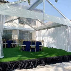 Tienda de <span class=keywords><strong>conciertos</strong></span> al aire libre duradera para festivales de música refugio de eventos resistente a la intemperie de lado abierto para escenarios de banda en campings parques - Product Image 4