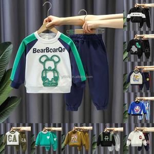 <strong>Children's</strong> Summer <strong>100</strong>% Cotton Long Sleeve Suits Factory Boys <strong>Clothes</strong> Suits Girls Clothing Suits <strong>Children's</strong> <strong>Clothes</strong>