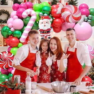 Kit <span class=keywords><strong>de</strong></span> Guirnalda <span class=keywords><strong>de</strong></span> Globos Navideños Personalizados con Globos <span class=keywords><strong>de</strong></span> Papel <span class=keywords><strong>de</strong></span> Aluminio con Diseño <span class=keywords><strong>de</strong></span> Bastón <span class=keywords><strong>de</strong></span> Caramelo, Santa Claus y Molino <span class=keywords><strong>de</strong></span> Viento para Decoraciones <span class=keywords><strong>de</strong></span> Fiestas Navideñas - Product Image 4