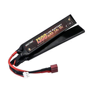 Schneller Versand 2s 15c 7,4 V 1300mAh Power Airsoft Lipo Batterie Rc Batterie mit Deans-T-Anschluss - Product Image 1