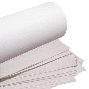 Papel Periódico Multiusos en Rollo Jumbo de 50 g/m², Sin Recubrimiento, Blanco, Pulpa Reciclada, para Envolver Regalos y Amortiguar Impactos - Product Image 1