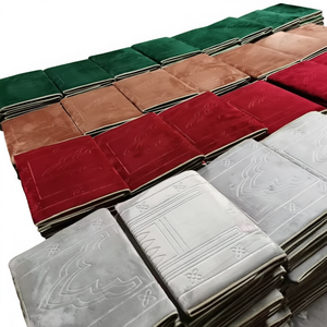 para mezquita; alfombra islámica musulmana de rezo para el hogar, plegable, reversible y resistente a las manchas. - Product Image 1